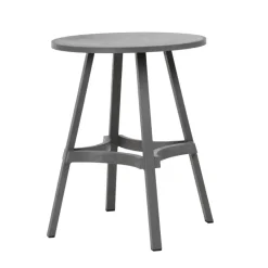 Combo Table de jardin ronde recyclée* Table De Jardin