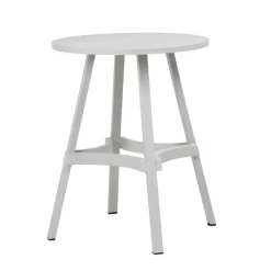 Combo Table de jardin ronde recyclée* Table De Jardin