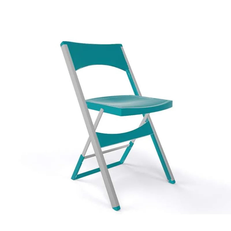 Compact Chaise pliante solide en technopolymère et métal aluminium* Chaise De Cuisine