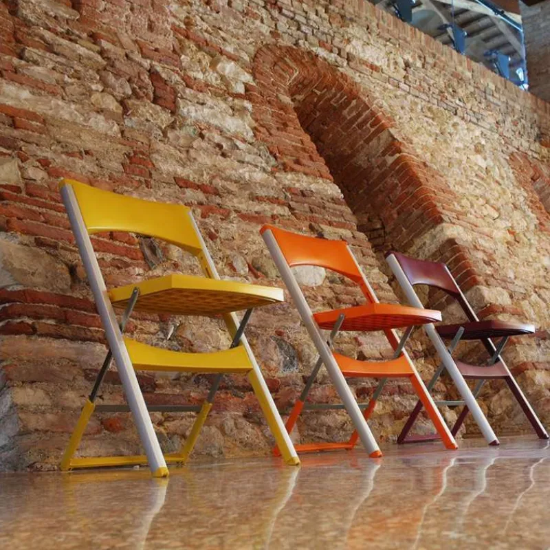 Compact Chaise pliante solide en technopolymère et métal aluminium* Chaise De Cuisine