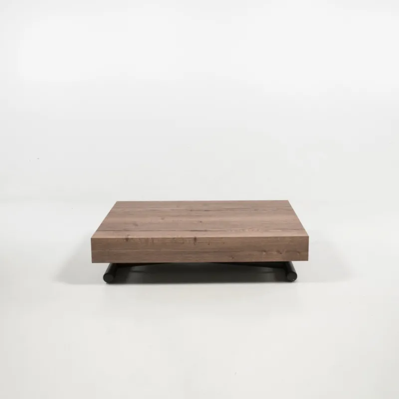 Altacom Compact Table réglable en hauteur et extensible en mélaminé* Table De Salon|Table Pour Petit Espace