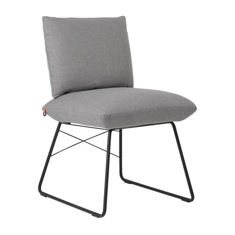Mobitec Cosy ® Chaise confortable design en tissu et structure métal* Chaise De Salle à Manger|Chaise Salon