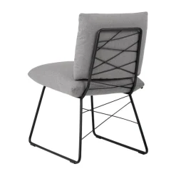 Mobitec Cosy ® Chaise confortable design en tissu et structure métal* Chaise De Salle à Manger|Chaise Salon