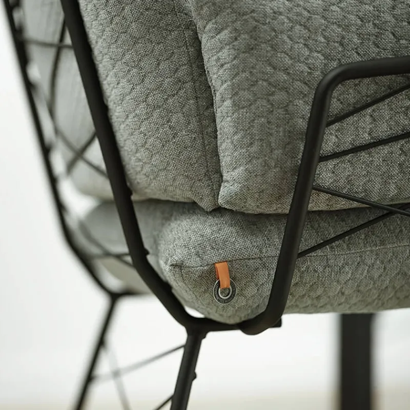 Mobitec Cosy ® Fauteuil design confortable assise en tissu et pieds en métal* Chaise De Salle à Manger|Fauteuil De Salon