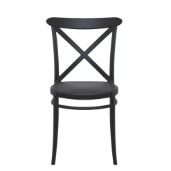 Cross Chaise de cuisine style bistrot empilable en polypropylène* Chaise De Cuisine