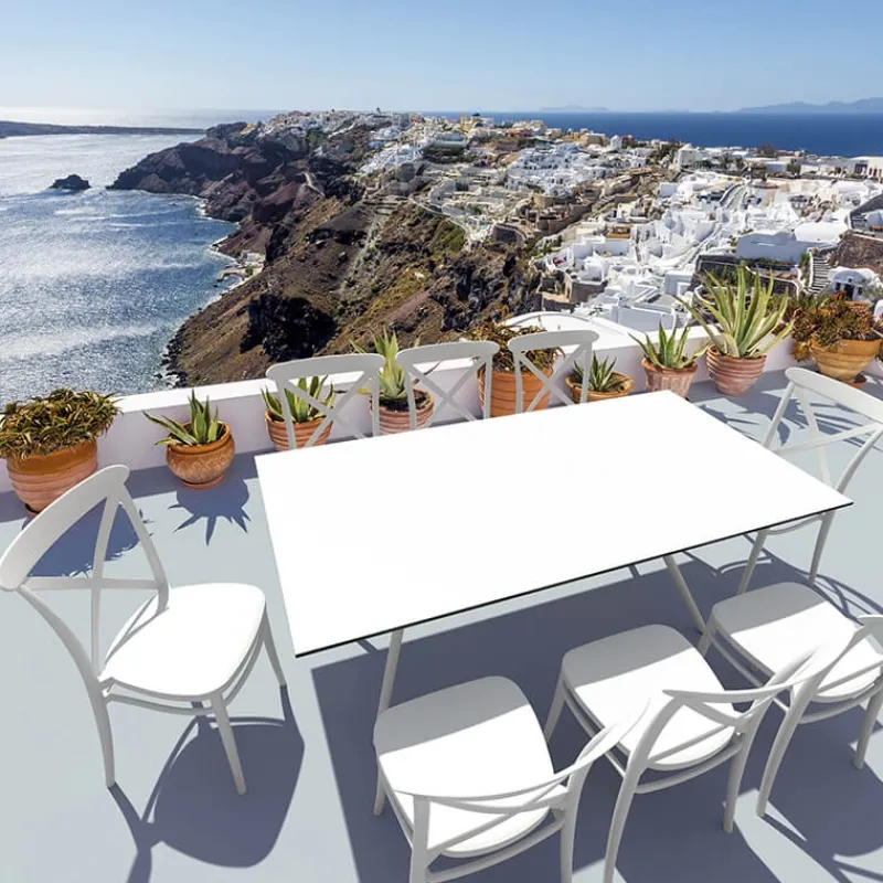 Cross Chaise de terrasse bistrot empilable en polypropylène* Chaise De Jardin