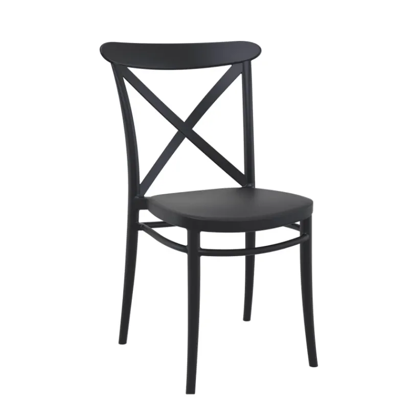 Cross Chaise de terrasse bistrot empilable en polypropylène* Chaise De Jardin