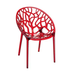 Crystal Chaise design en polycarbonate* Chaise Salon|Chaise Pour Chambre