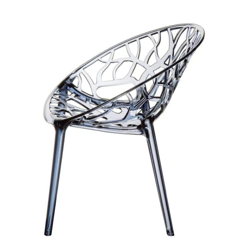 Crystal Chaise design en polycarbonate* Chaise Salon|Chaise Pour Chambre
