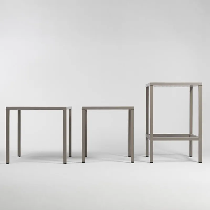 Cube Table de jardin réglable en hauteur carrée fabriquée en Italie* Table De Jardin