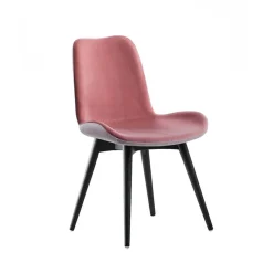 Midj Dalia ® Chaise confortable en tissu bicolore fabriquée en Italie* Chaise Salon|Chaise De Salle à Manger