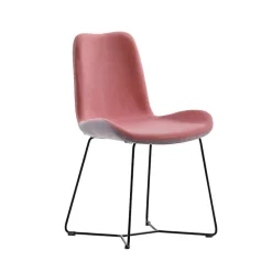 Midj Dalia ® Chaise design en tissu bicolore fabriquée en Italie* Chaise De Salle à Manger|Chaise Salon