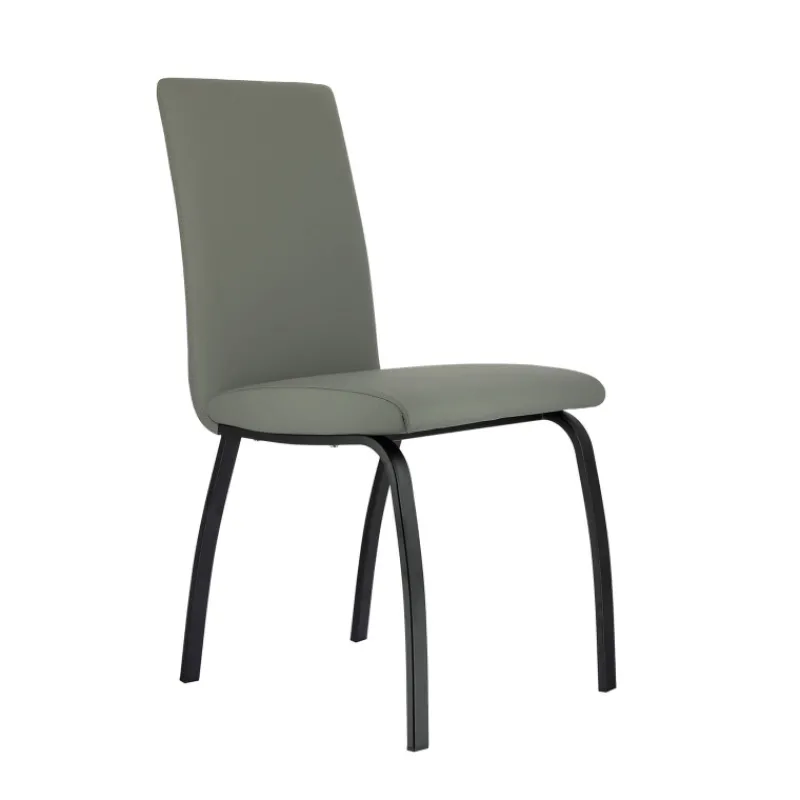 DarcyChaise de salle à manger rembourrée avec pieds en métal* Chaise De Cuisine|Chaise De Salle à Manger