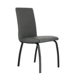 DarcyChaise de salle à manger rembourrée avec pieds en métal* Chaise De Cuisine|Chaise De Salle à Manger