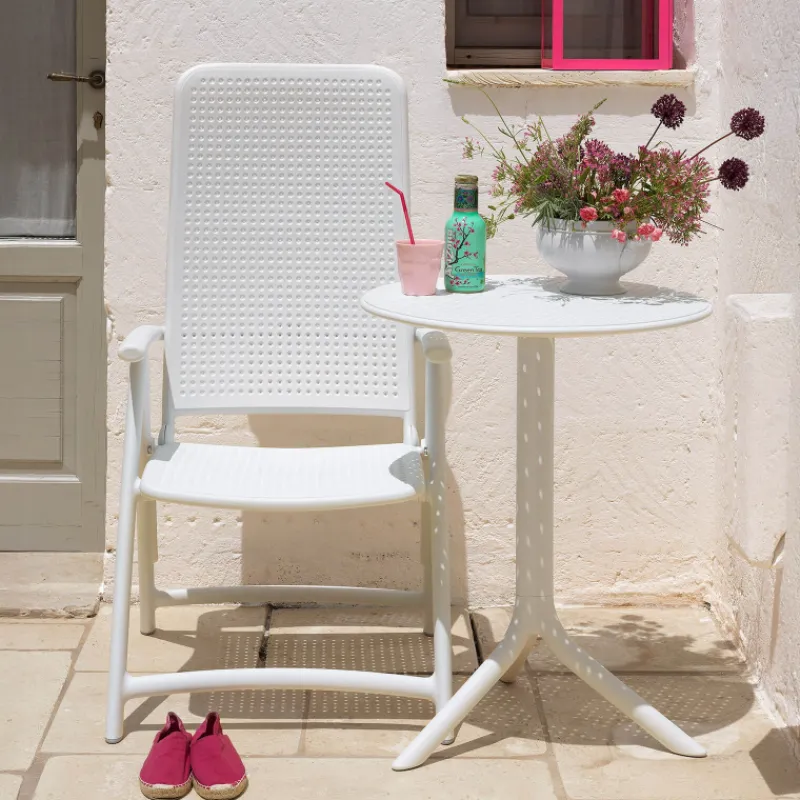 Darsena Fauteuil d'extérieur pliant et réglable en polypropylène* Chaise De Jardin|Fauteuil De Jardin