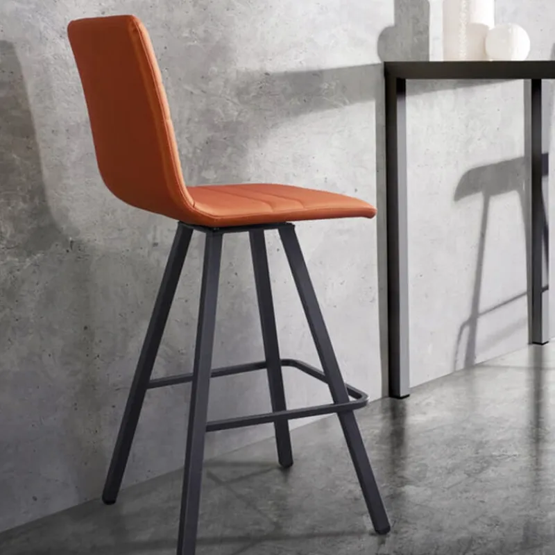 Europea Diego Tabouret snack pivotant de fabrication italienne* Tabouret Snack (assise +/- 65 Cm)|Tabouret De Bar (assise +/- 80 Cm)