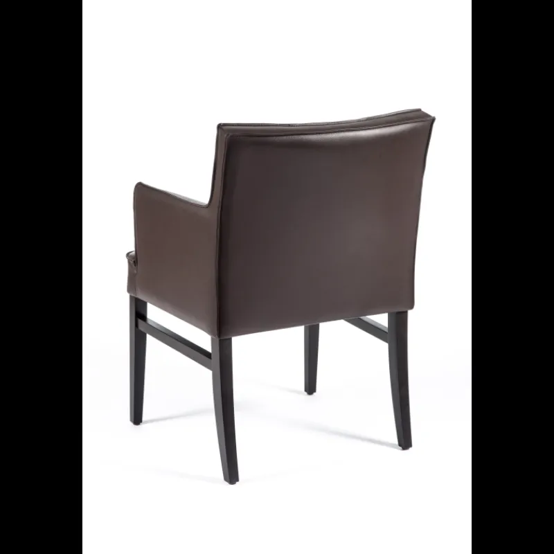 Sessio Diem 4 Fauteuil matelassé en synthétique et bois* Chaise De Cuisine|Chaise De Salle à Manger