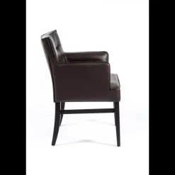 Sessio Diem 4 Fauteuil matelassé en synthétique et bois* Chaise De Cuisine|Chaise De Salle à Manger
