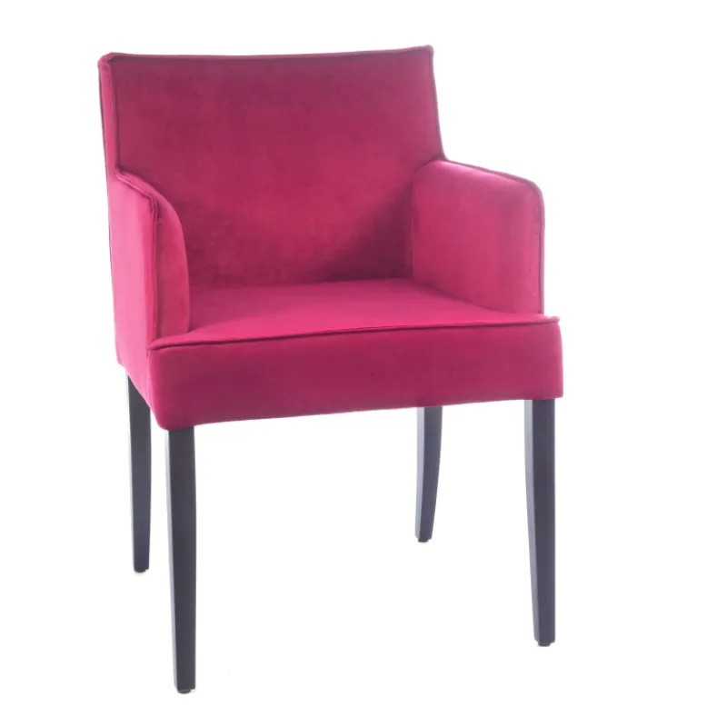 Sessio Diem Fauteuil contemporain rembourré en tissu et pieds en bois* Chaise De Salle à Manger|Chaise Salon