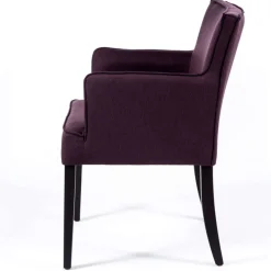 Sessio Diem Fauteuil contemporain rembourré en tissu et pieds en bois* Chaise De Salle à Manger|Chaise Salon