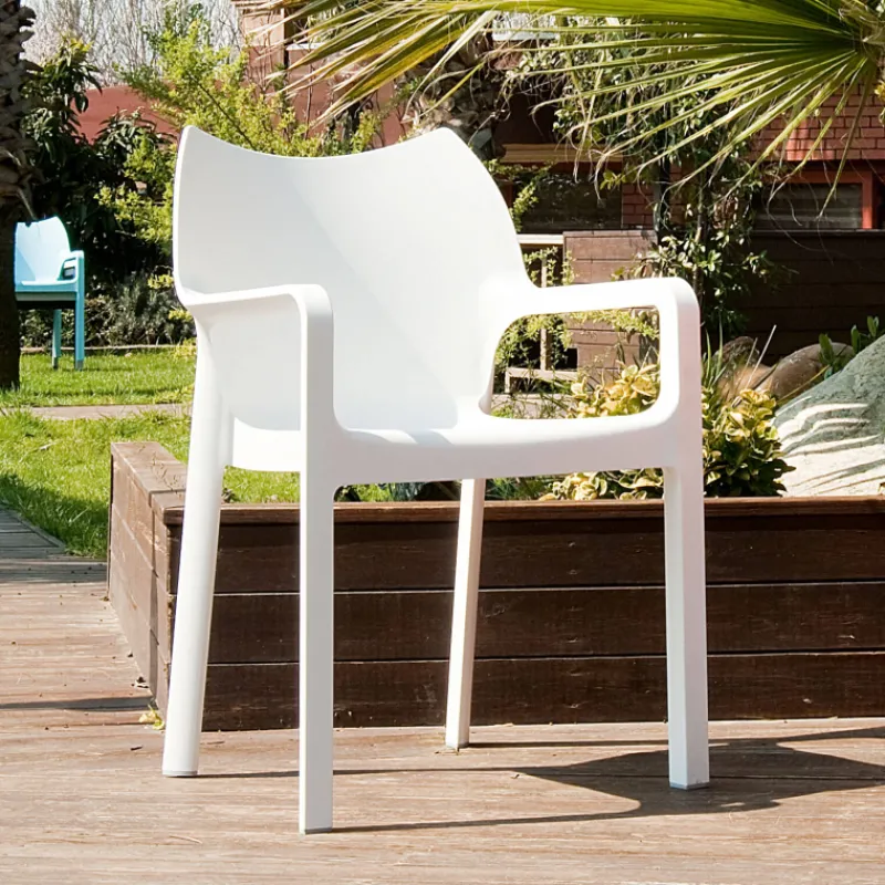 Diva Fauteuil de jardin en polypropylène* Chaise De Jardin|Fauteuil De Jardin