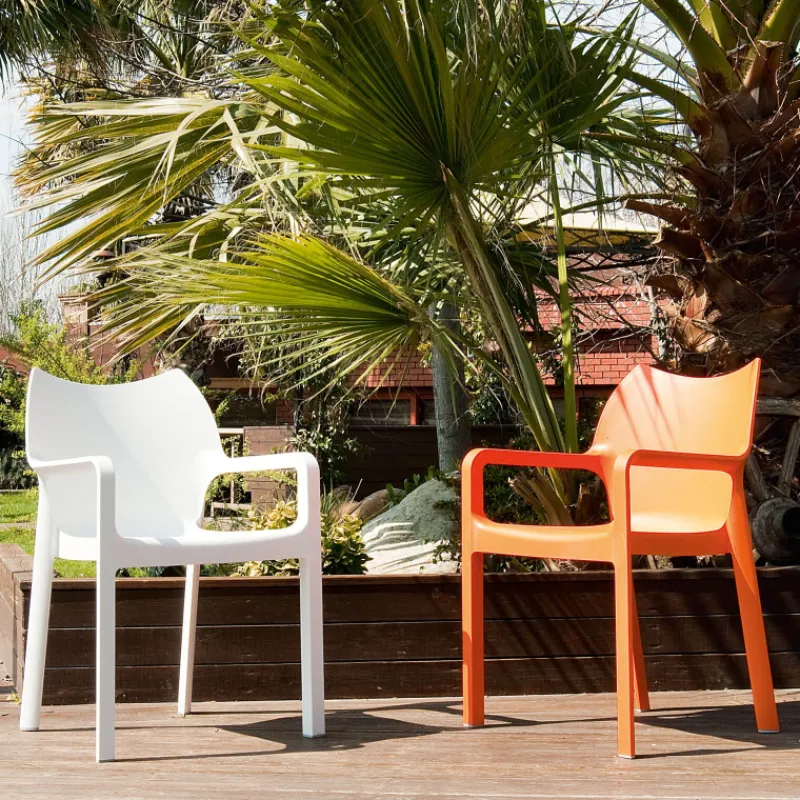 Diva Fauteuil de jardin en polypropylène* Chaise De Jardin|Fauteuil De Jardin