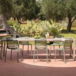 Doga bistrot Chaise de jardin design empilable sans accoudoirs de fabrication italienne* Chaise De Jardin