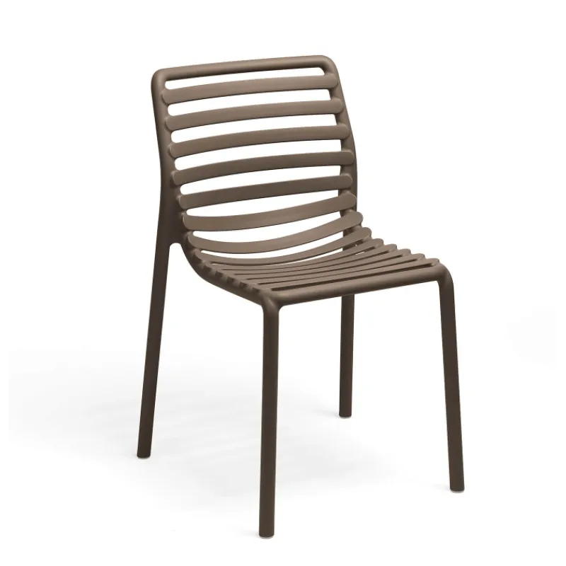 Doga bistrot Chaise de jardin design empilable sans accoudoirs de fabrication italienne* Chaise De Jardin