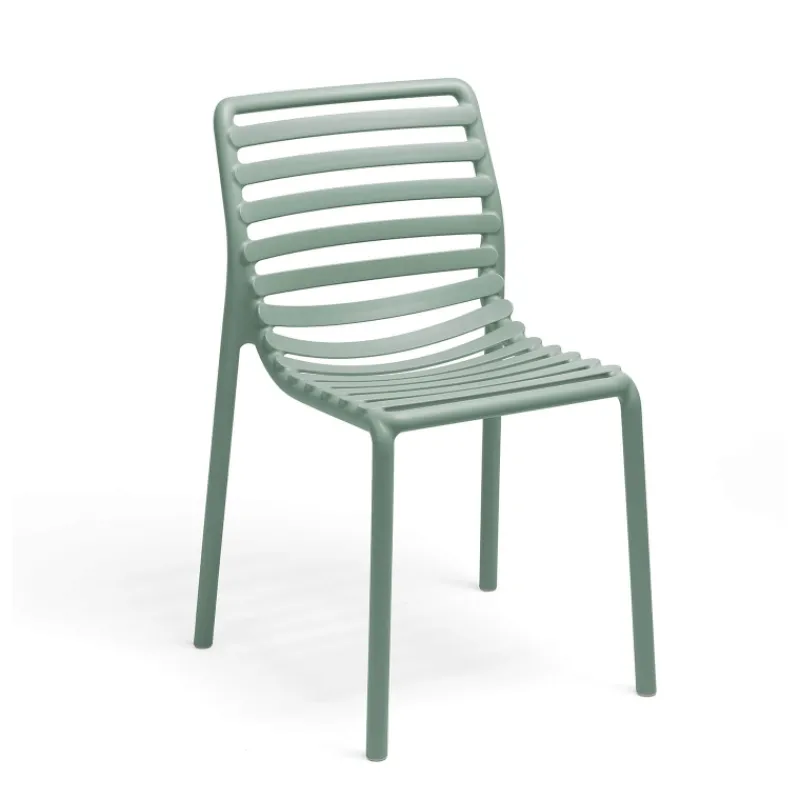 Doga bistrot Chaise de jardin design empilable sans accoudoirs de fabrication italienne* Chaise De Jardin