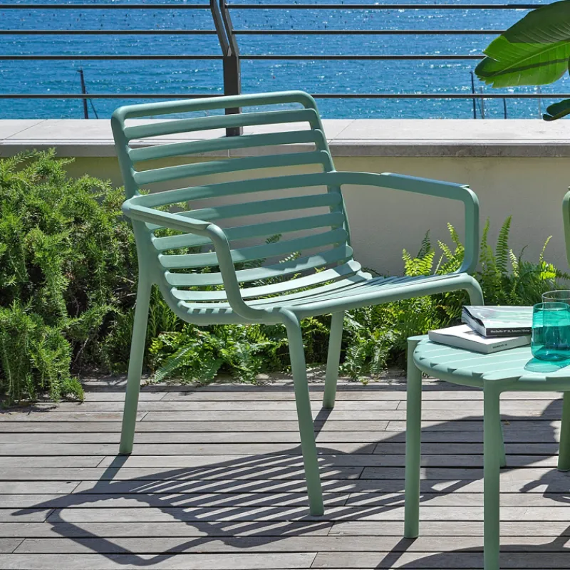 Doga Fauteuil de jardin bas relax design italien* Fauteuil De Jardin