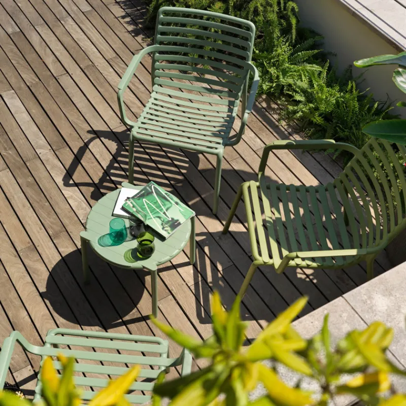Doga Fauteuil de jardin bas relax design italien* Fauteuil De Jardin