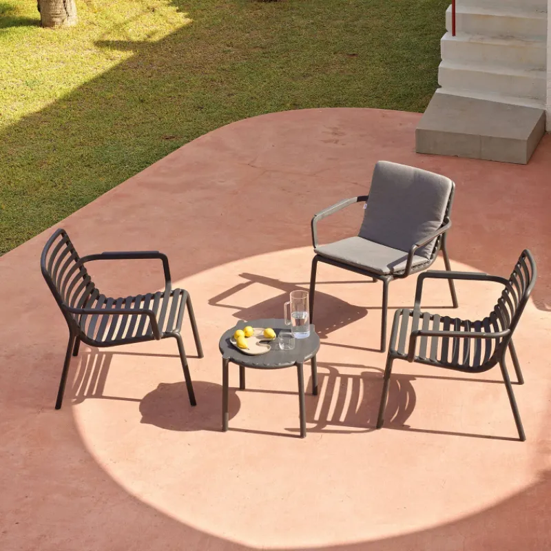 Doga Fauteuil de jardin bas relax design italien* Fauteuil De Jardin