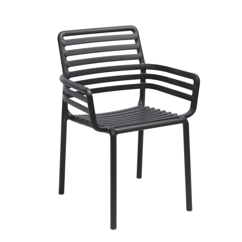 Doga Fauteuil de jardin design empilable fabriqué en Italie* Chaise De Jardin|Fauteuil De Jardin