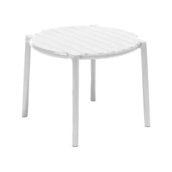 Doga Table basse de jardin ronde empilable fabriquée en Italie* Table De Jardin