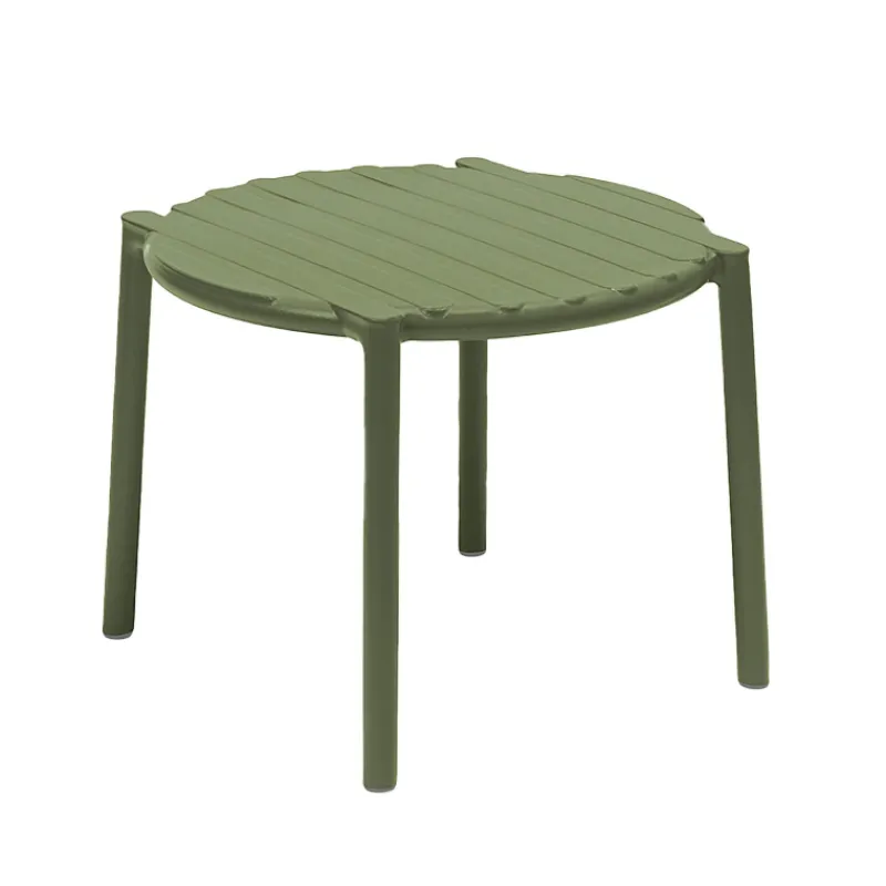 Doga Table basse de jardin ronde empilable fabriquée en Italie* Table De Jardin