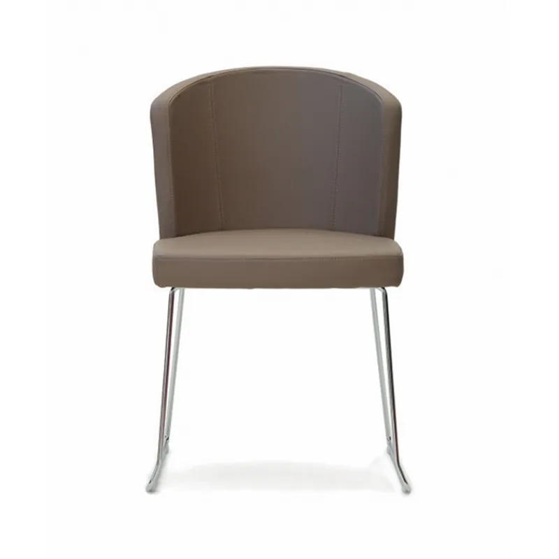 Peressini Doris S Chaise de séjour en synthétique et métal* Chaise De Cuisine|Chaise De Salle à Manger
