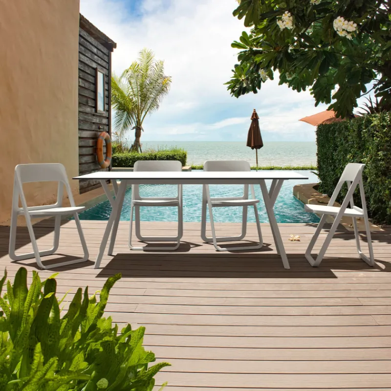 Dream Chaise de jardin pliante moderne en polypropylène* Chaise De Jardin