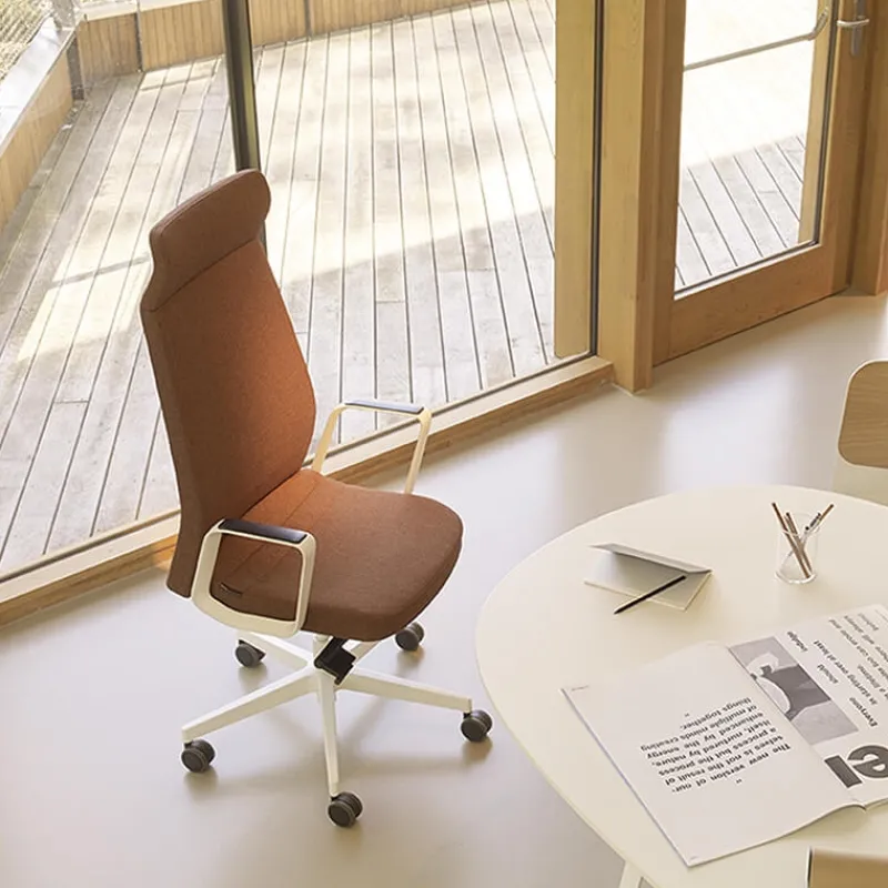 Sokoa Eden 02 Fauteuil de direction en tissu avec têtière made in France* Chaise De Bureau|Fauteuil De Bureau