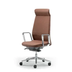 Sokoa Eden 02 Fauteuil de direction en tissu avec têtière made in France* Chaise De Bureau|Fauteuil De Bureau
