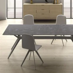 Cancio Eiffel Table à manger moderne en Dekton* Table De Salle à Manger