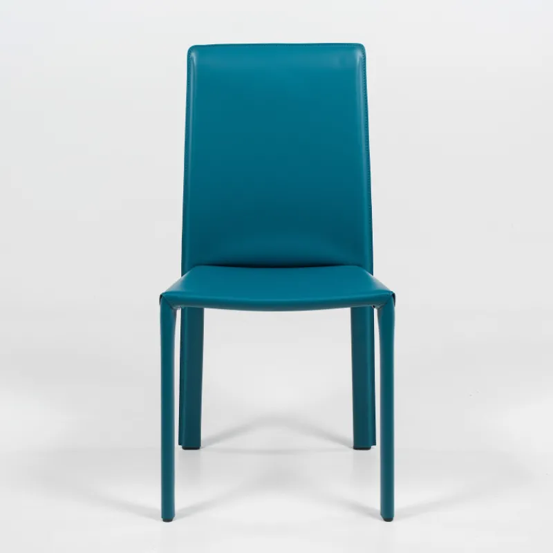 Airnova Elisa A Chaise de salle à manger en croûte de cuir* Chaise De Salle à Manger
