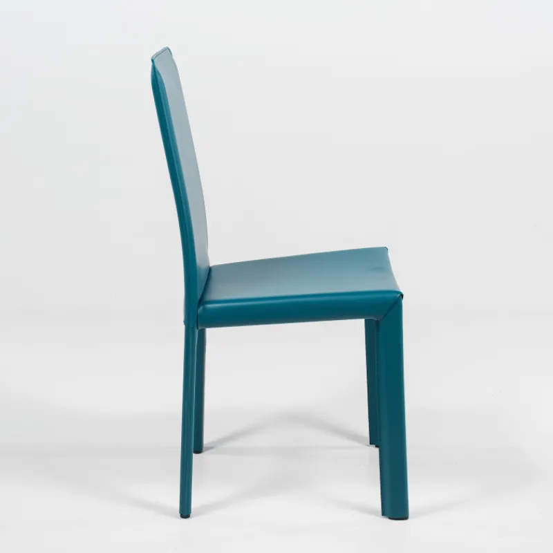Airnova Elisa A Chaise de salle à manger en croûte de cuir* Chaise De Salle à Manger