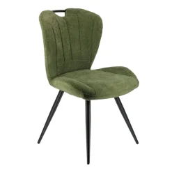 EliseChaise rembourrée pivotante en tissu avec poignée* Chaise De Salle à Manger