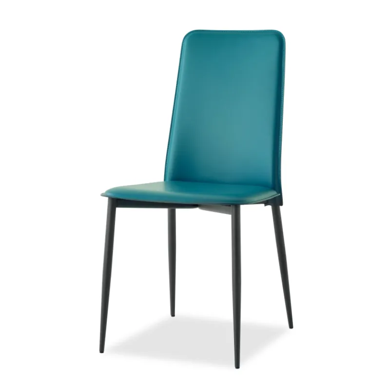 Airnova Ely A Chaise moderne en croûte de cuir* Chaise De Cuisine