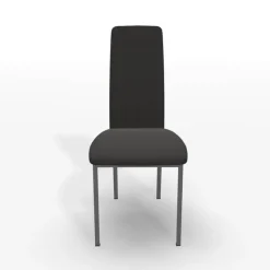 Perfecta Elyn Chaise de séjour contemporaine tissu et pieds métal* Chaise De Salle à Manger