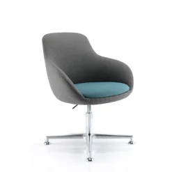 Sokoa Eneka 02 Fauteuil bridge pivotant et réglable origine France* Chaise De Salle à Manger|Chaise De Bureau