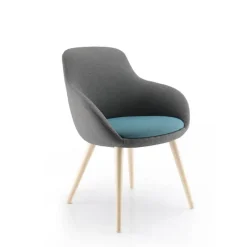 Sokoa Eneka 02 Fauteuil made in France confortable en tissu* Fauteuil De Salon
