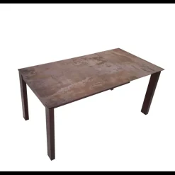 Pure design Evento Table rectangulaire extensible avec plateau en dekton et pieds en métal* Table De Cuisine