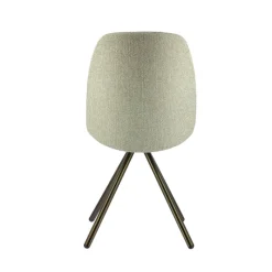 Perfecta Figaro 2 Chaise moderne pivotante en tissu et pieds métal* Chaise De Salle à Manger|Chaise De Bureau
