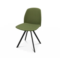Perfecta Figaro Chaise moderne pivotante en tissu fabriquée en Belgique* Chaise De Salle à Manger|Chaise De Bureau